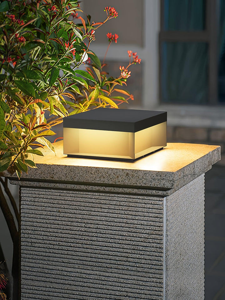 Black Box Outdoor Post Light - Vakkerlight