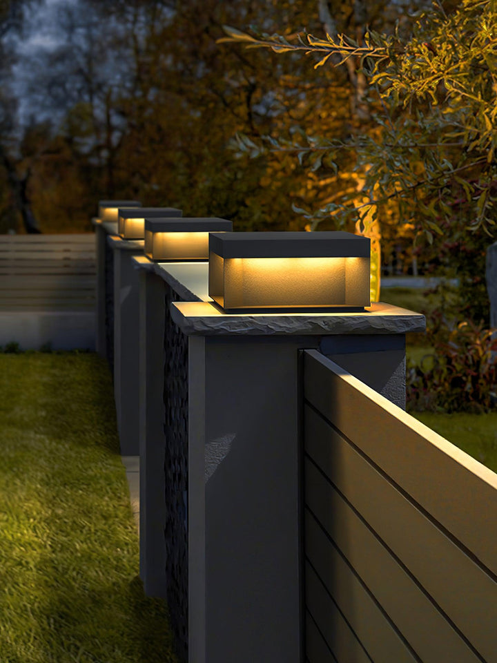 Black Box Outdoor Post Light - Vakkerlight