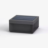 Luminaria Exterior Black Box Post Light