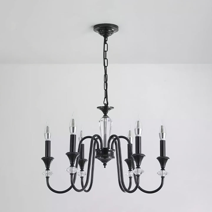 Noir Candelabra Chandelier - Vakkerlight