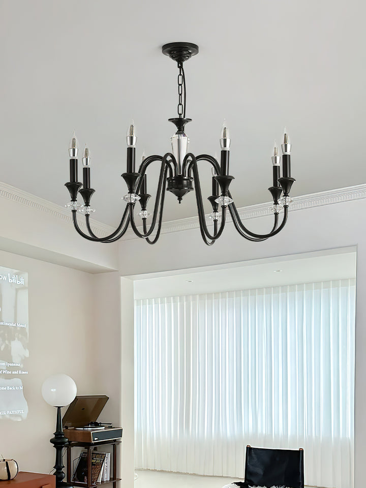 Noir Candelabra Chandelier - Vakkerlight