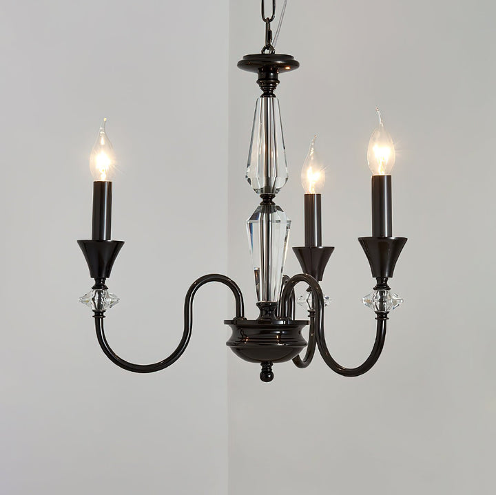 Noir Candelabra Chandelier - Vakkerlight