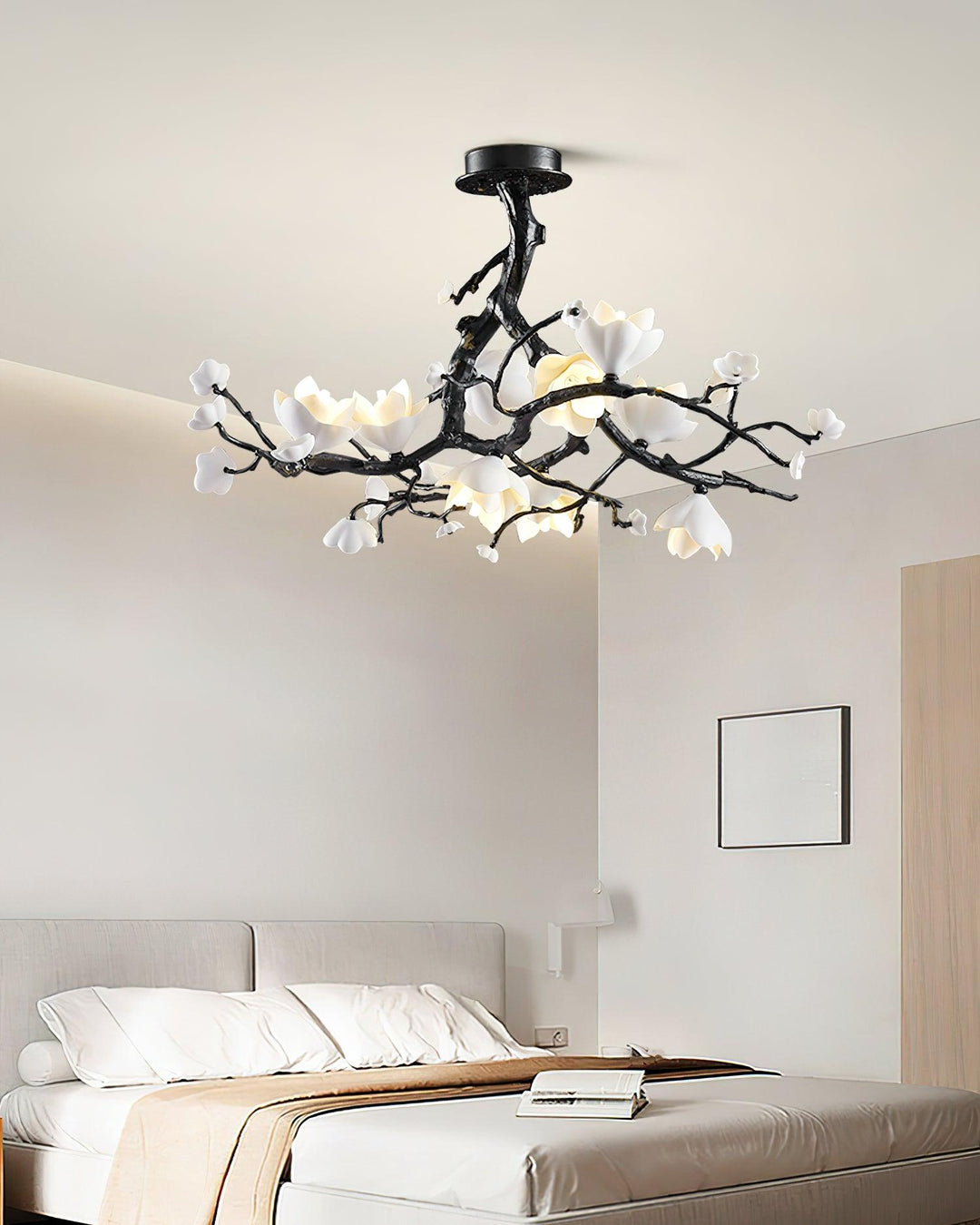 Black Copper Tree Chandelier - Vakkerlight