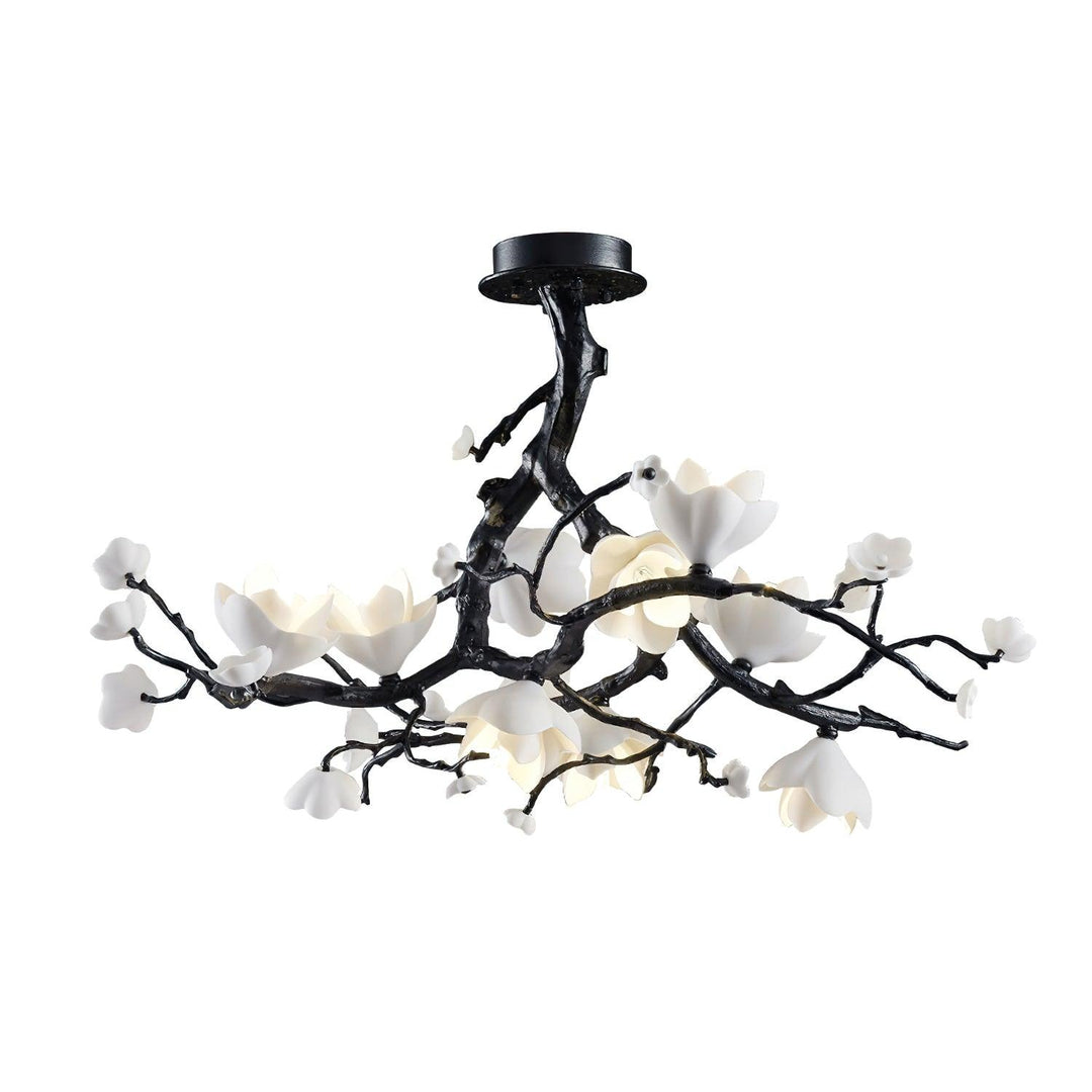 Black Copper Tree Chandelier - Vakkerlight