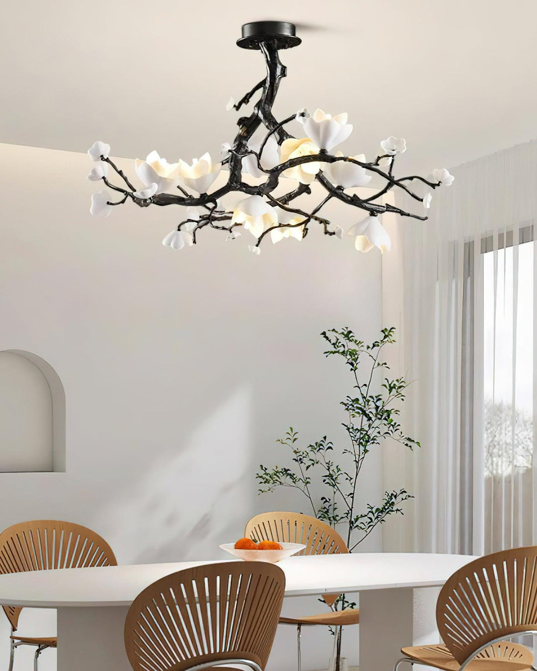 Black Copper Tree Chandelier - Vakkerlight