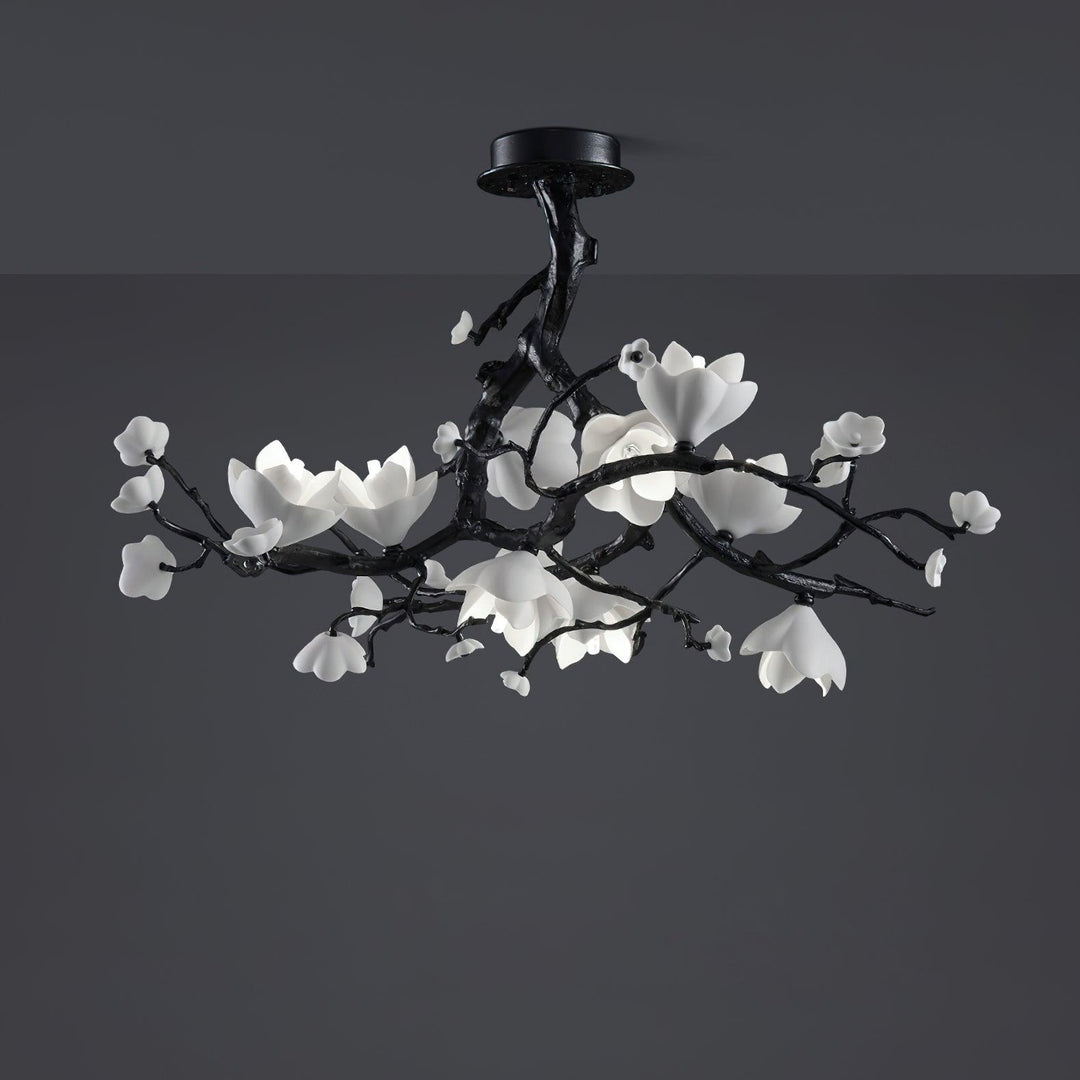 Black Copper Tree Chandelier - Vakkerlight