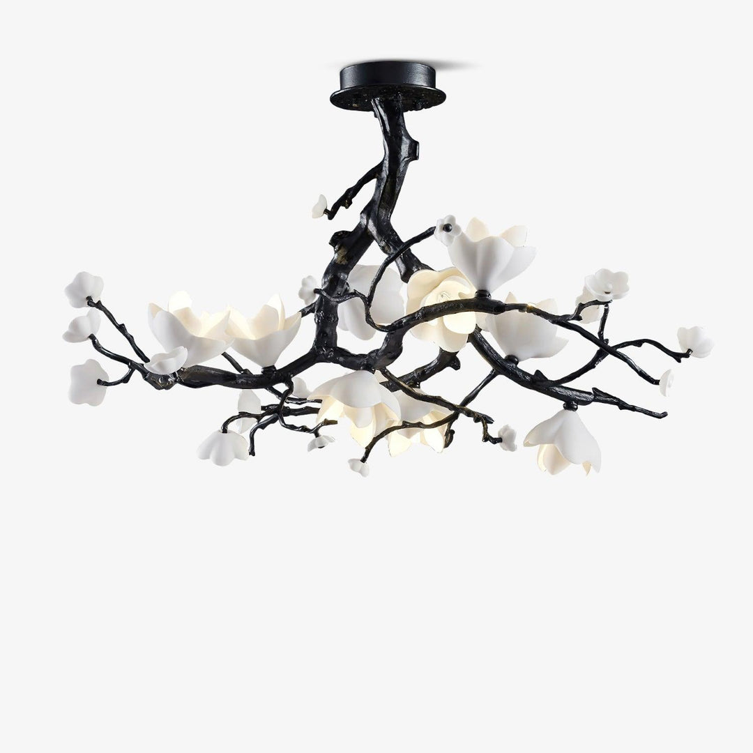 Black Copper Tree Chandelier - Vakkerlight