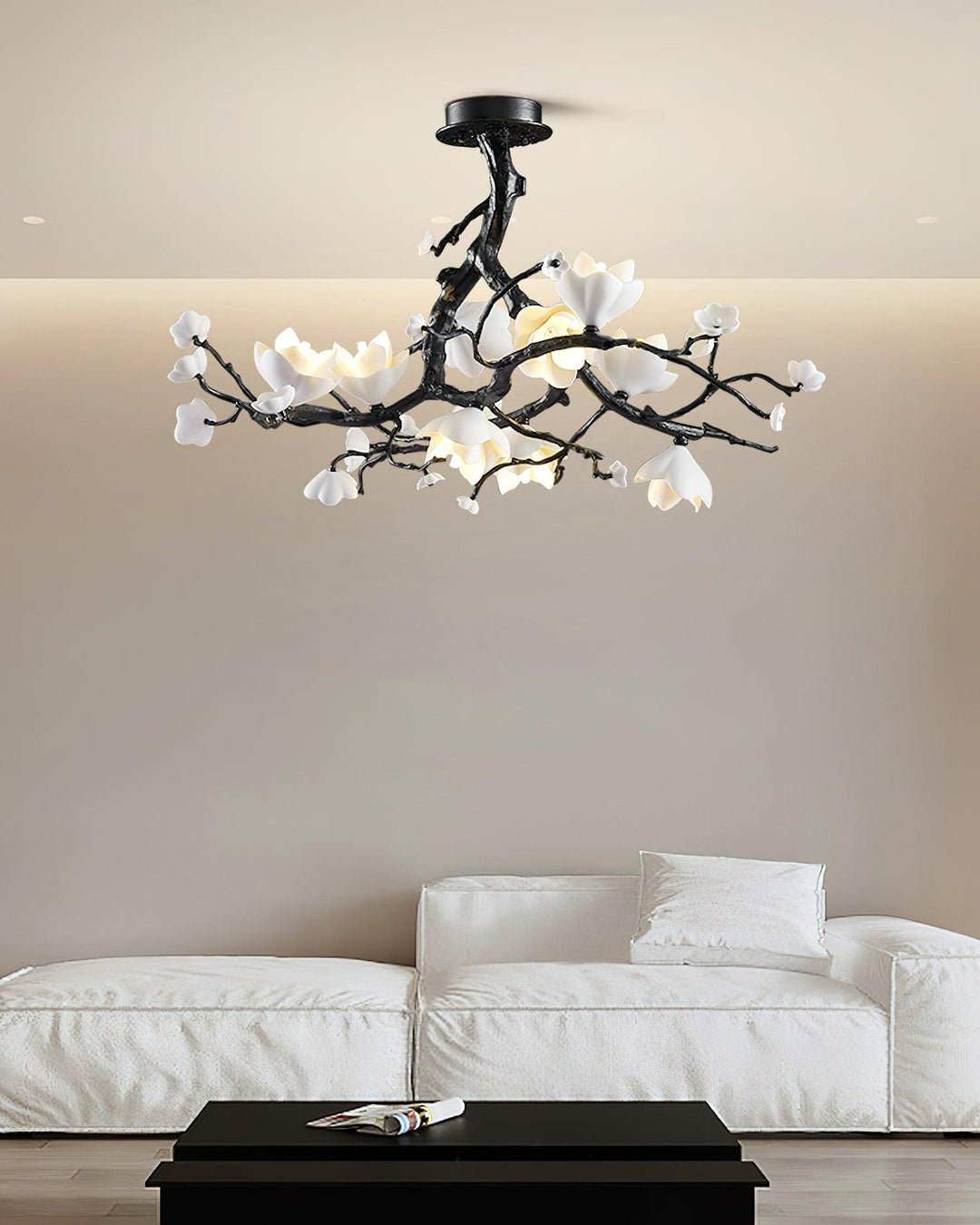 Black Copper Tree Chandelier - Vakkerlight