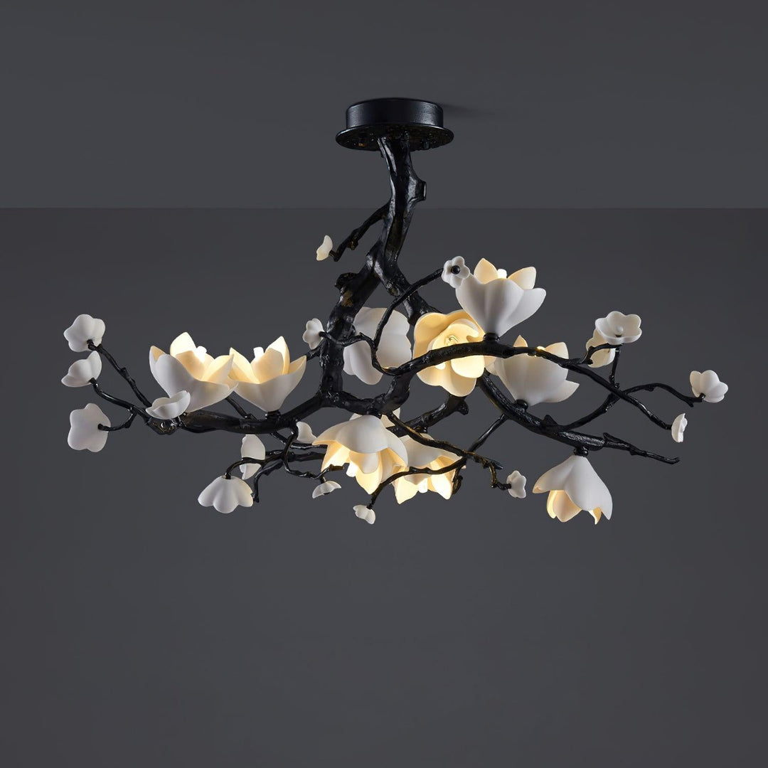 Black Copper Tree Chandelier - Vakkerlight