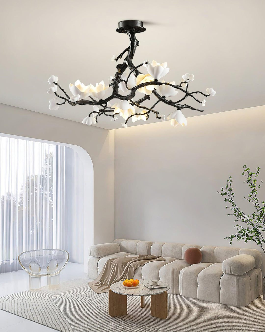 Black Copper Tree Chandelier - Vakkerlight