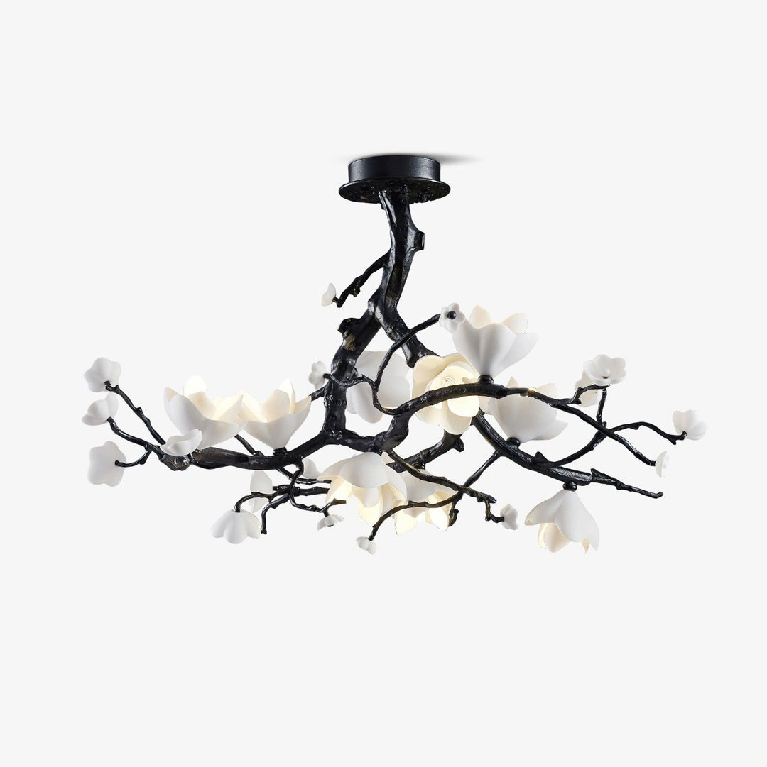 Black Copper Tree Chandelier - Vakkerlight