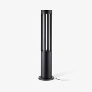 Black Cylindrical Garden Outdoor Light - Vakkerlight