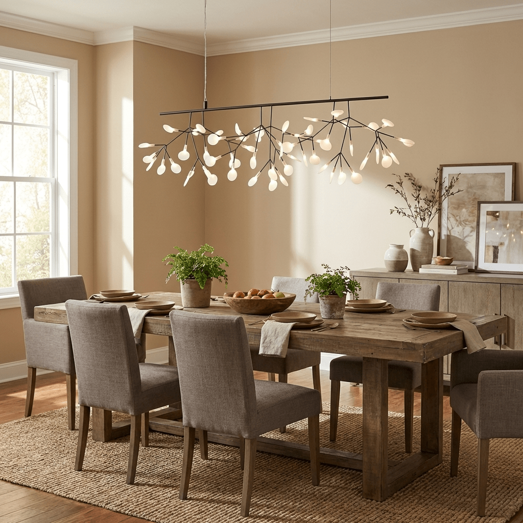 Black Firefly LED Chandelier - Vakkerlight