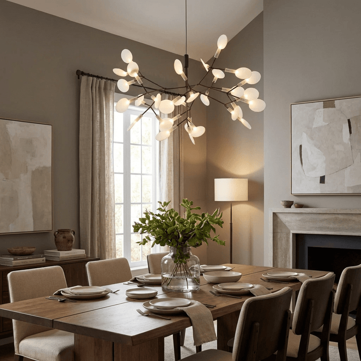 Black Firefly LED Chandelier - Vakkerlight