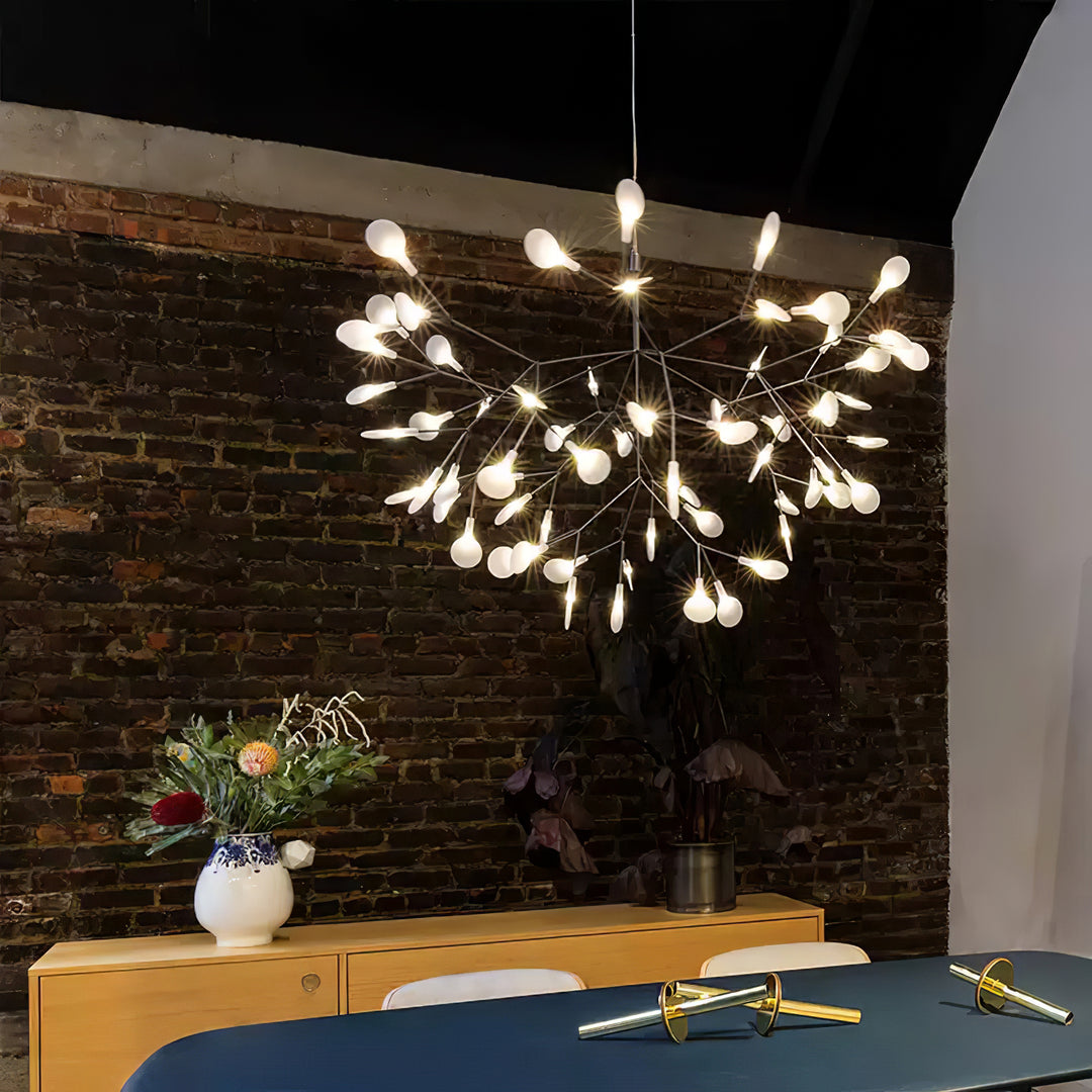 Black Firefly LED Chandelier