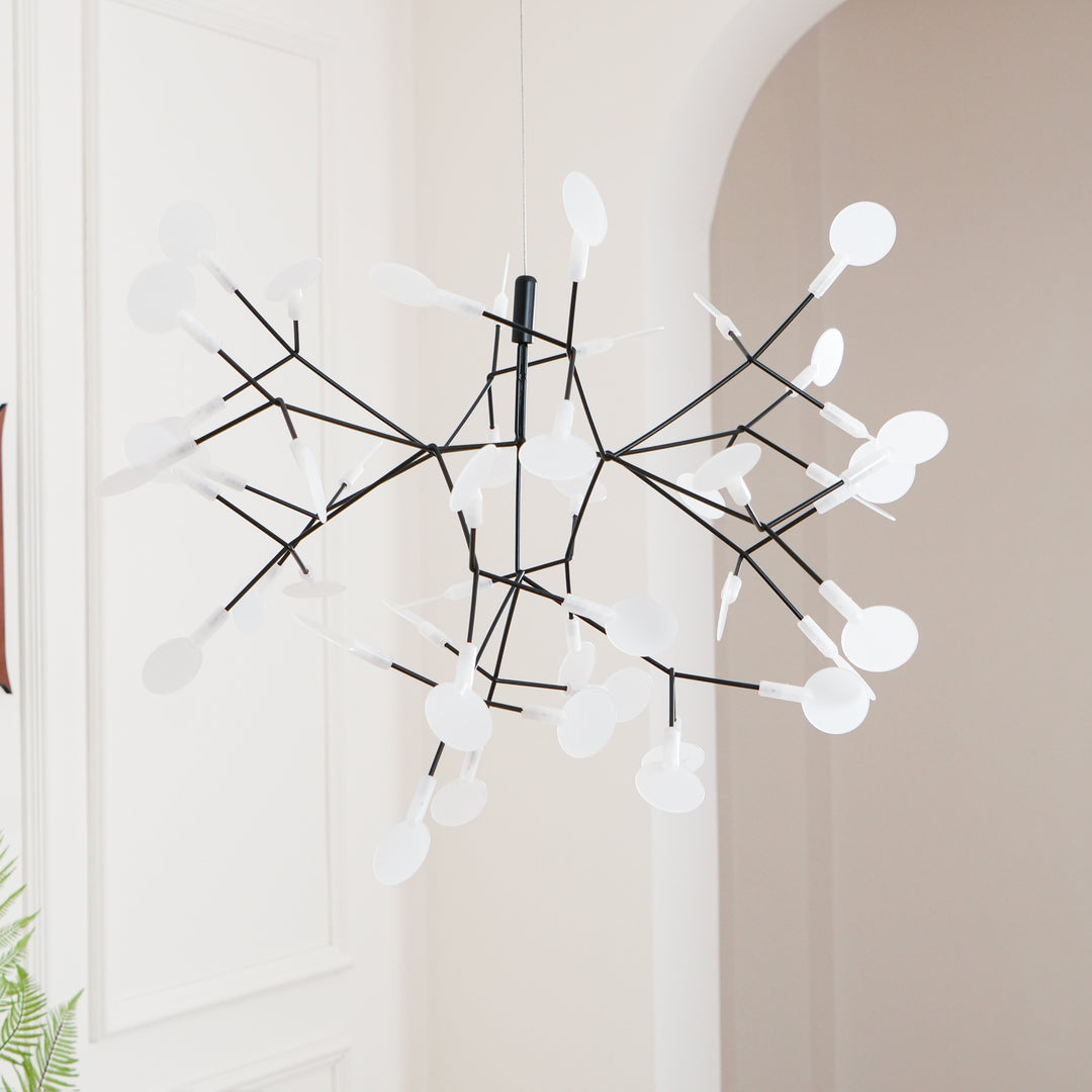 Black Firefly LED Chandelier