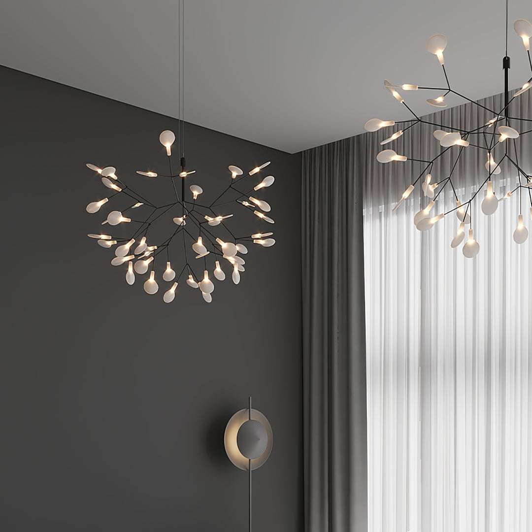 Black Firefly LED Chandelier - Vakkerlight