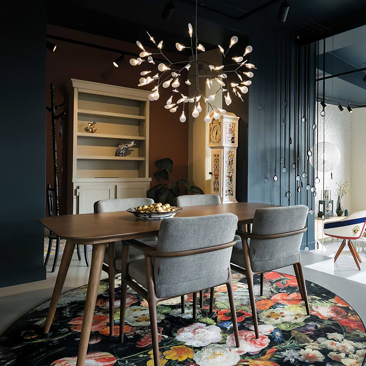 Black Firefly LED Chandelier – Vakkerlight