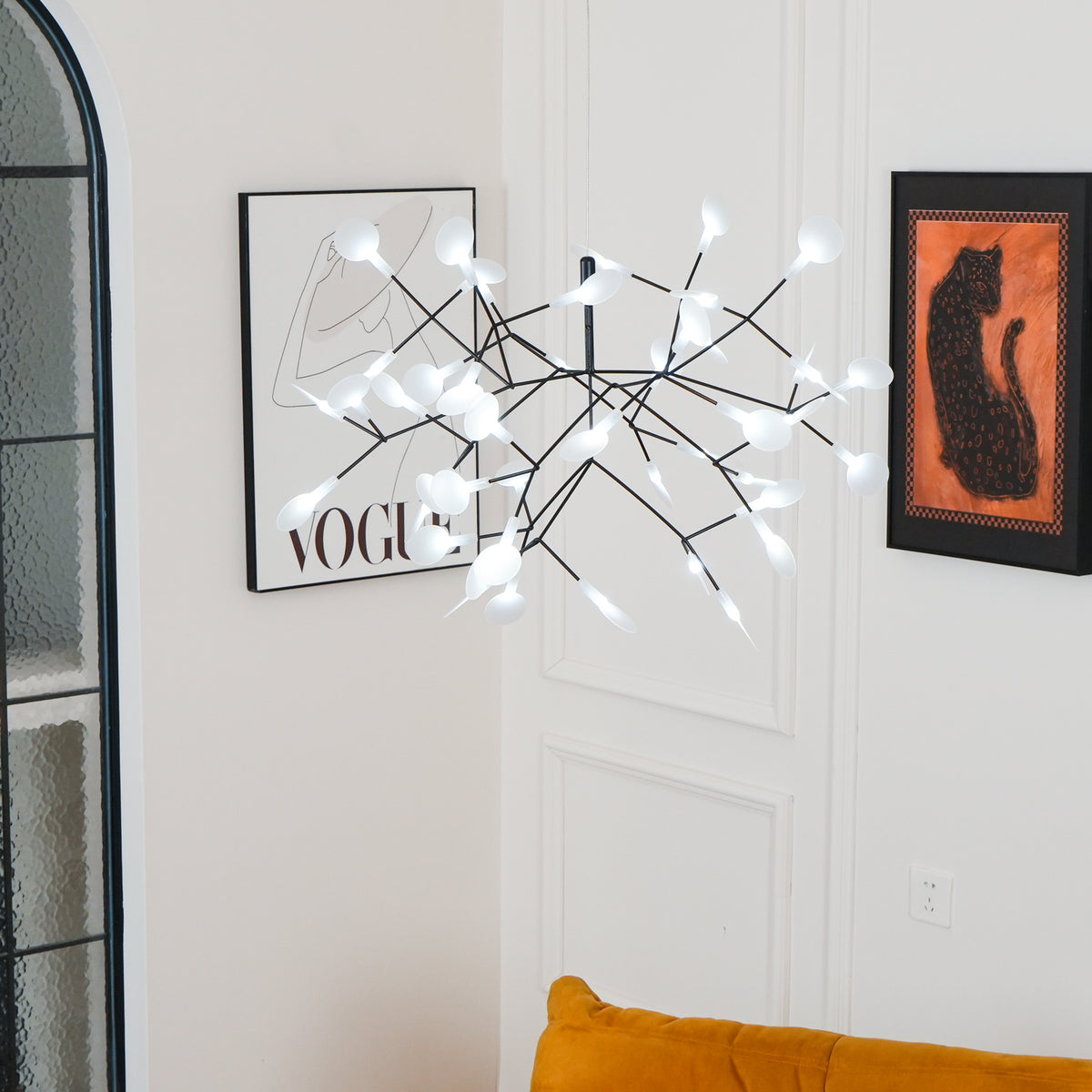 Black Firefly LED Chandelier – Vakkerlight