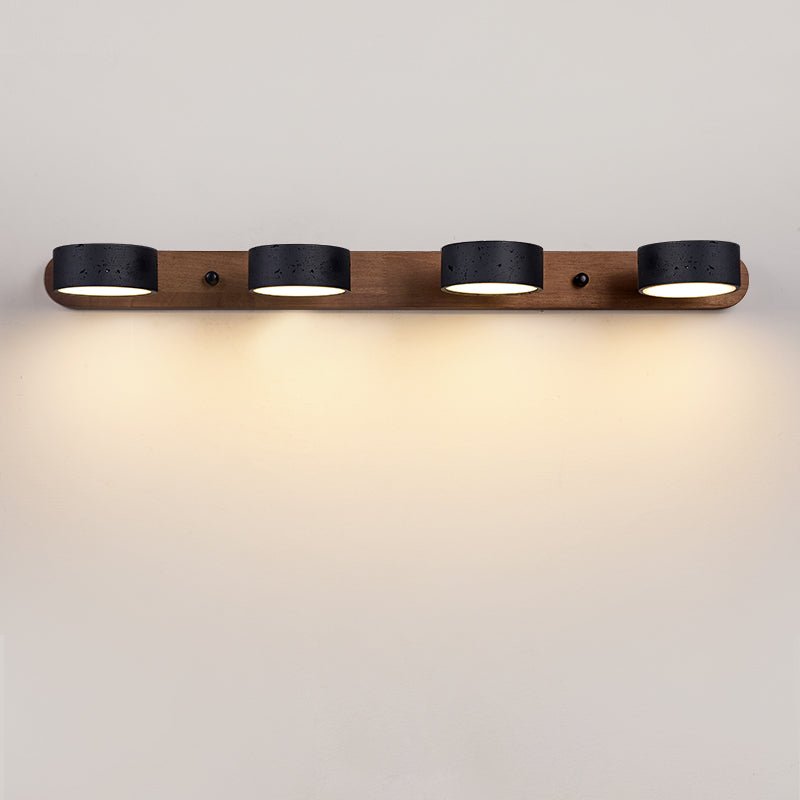 Black Travertine Duo Wall Light - Vakkerlight