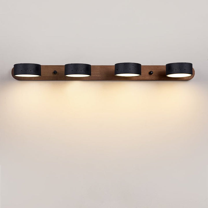 Black Travertine Duo Wall Light - Vakkerlight