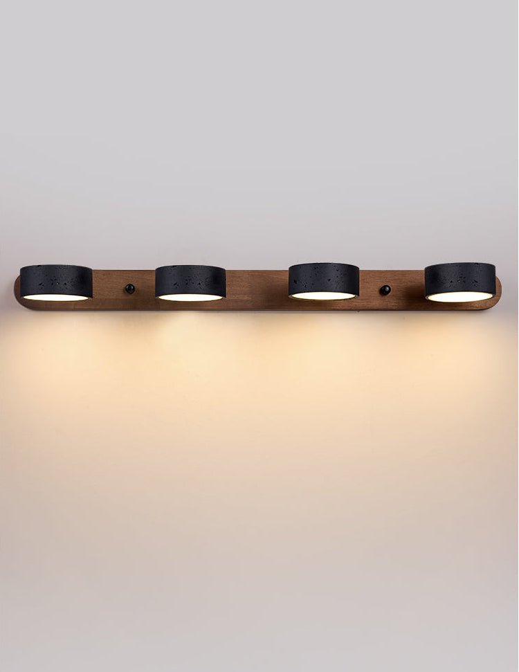 Black Travertine Duo Wall Light - Vakkerlight
