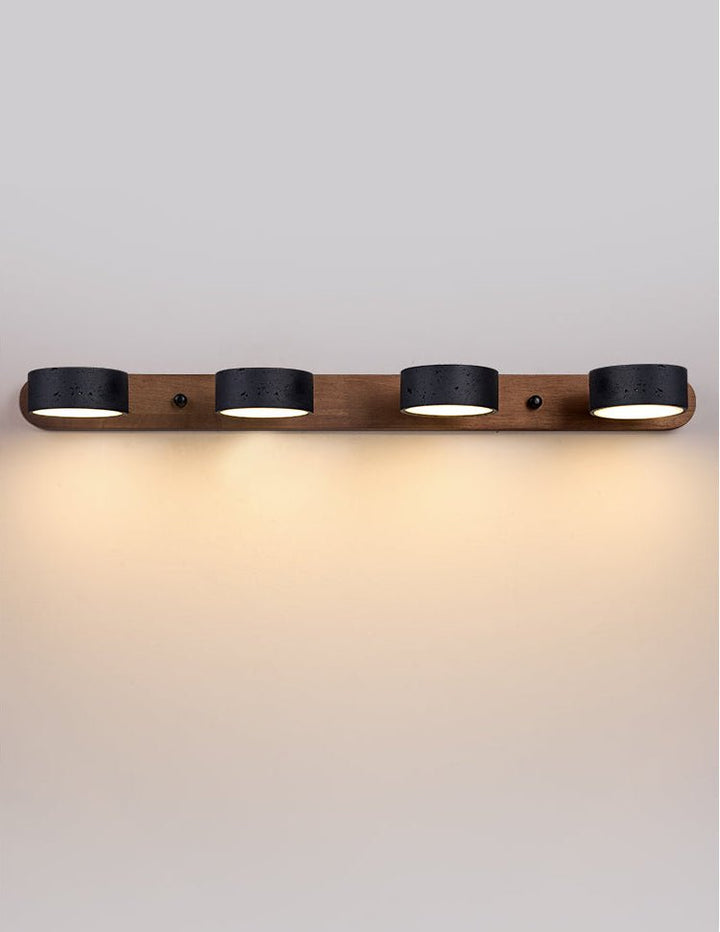 Black Travertine Duo Wall Light - Vakkerlight
