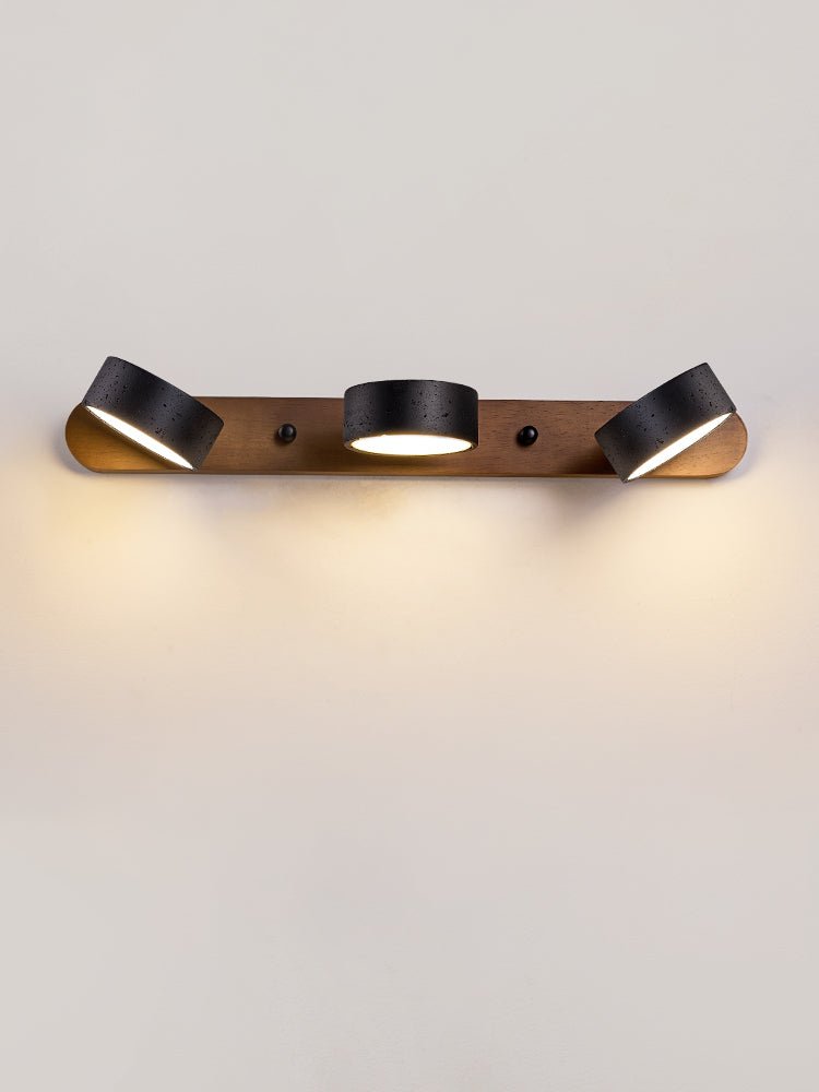 Black Travertine Duo Wall Light - Vakkerlight