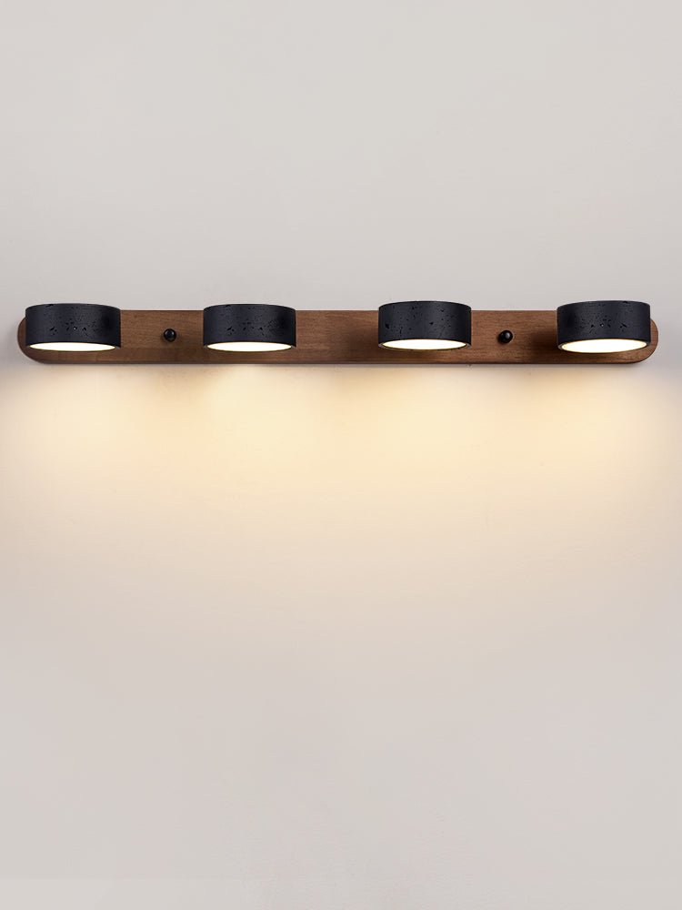 Black Travertine Duo Wall Light - Vakkerlight