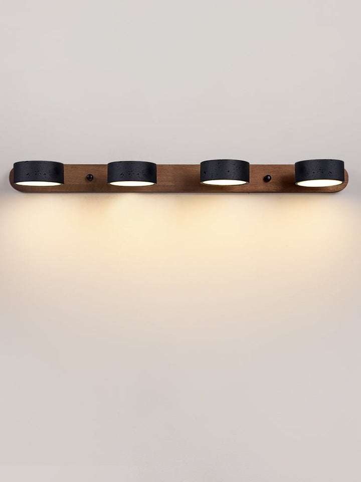 Black Travertine Duo Wall Light - Vakkerlight