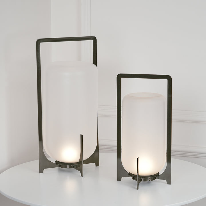 Steel Twilight Lantern Table Light - Vakkerlight