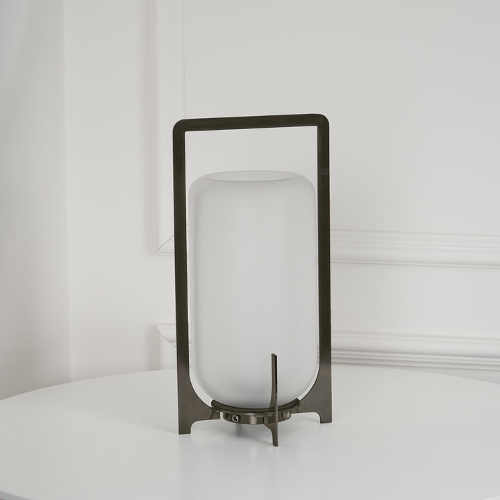 Black Twilight Lantern Table Lamp