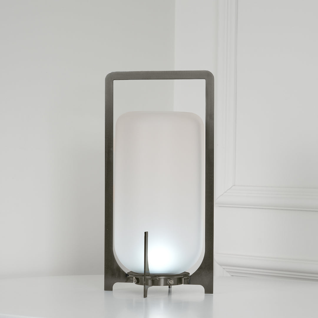 Steel Twilight Lantern Table Light - Vakkerlight