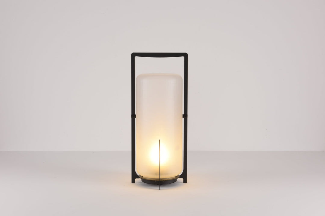 Black Twilight Lantern Table Lamp - Vakkerlight