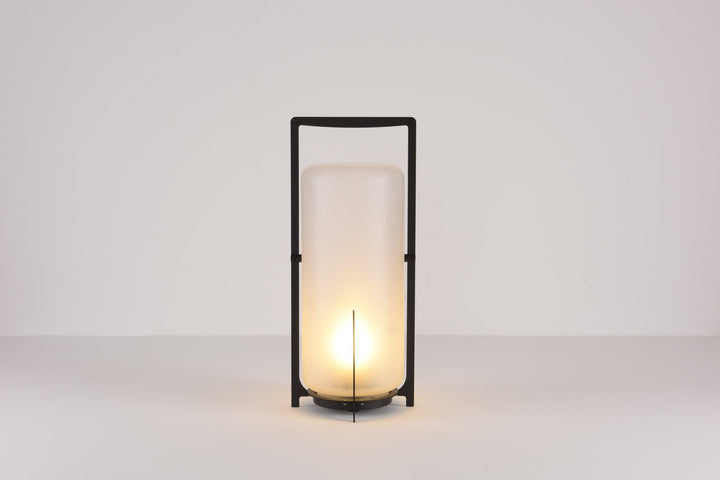Black Twilight Lantern Table Lamp - Vakkerlight