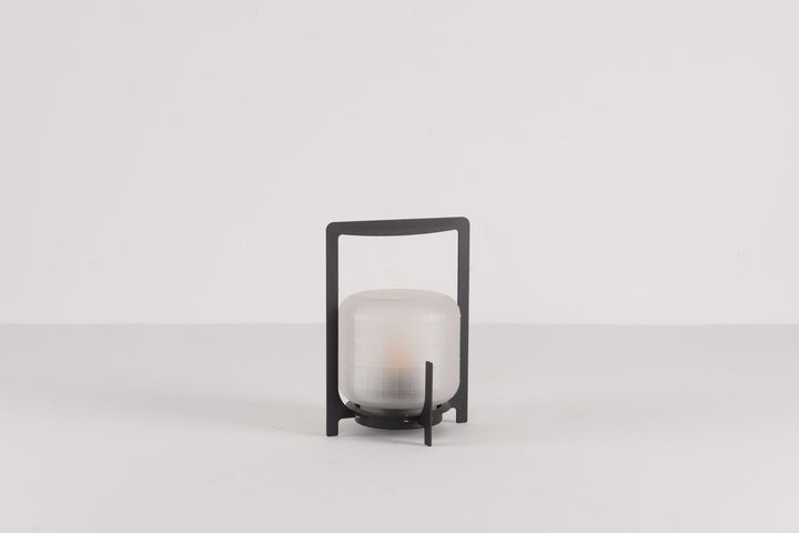 Black Twilight Lantern Table Lamp - Vakkerlight