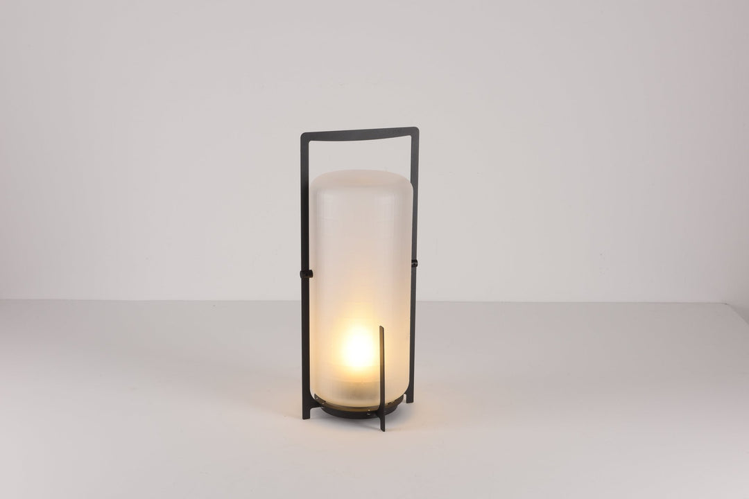 Black Twilight Lantern Table Lamp - Vakkerlight
