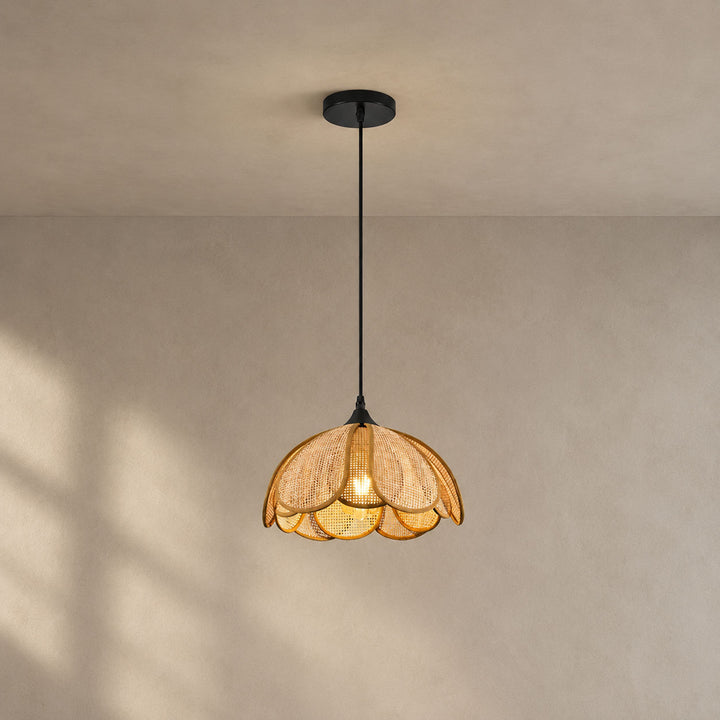 Bloom Rattan Pendant Lamp