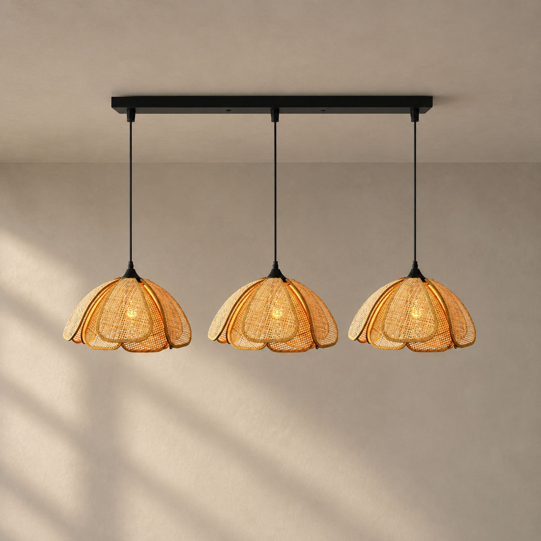 Bloom Rattan Pendant Lamp