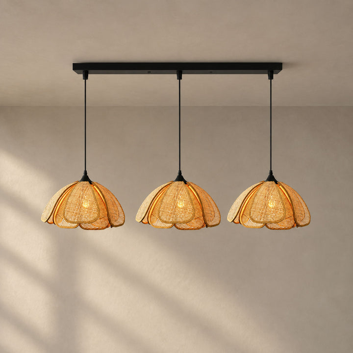 Bloom Rattan Pendant Lamp