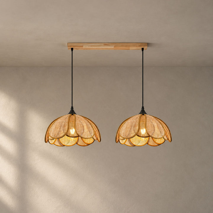 Bloom Rattan Pendant Lamp