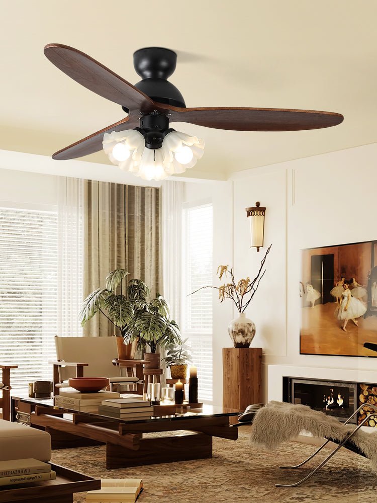Bloom Air Ceiling Fan Light - Vakkerlight