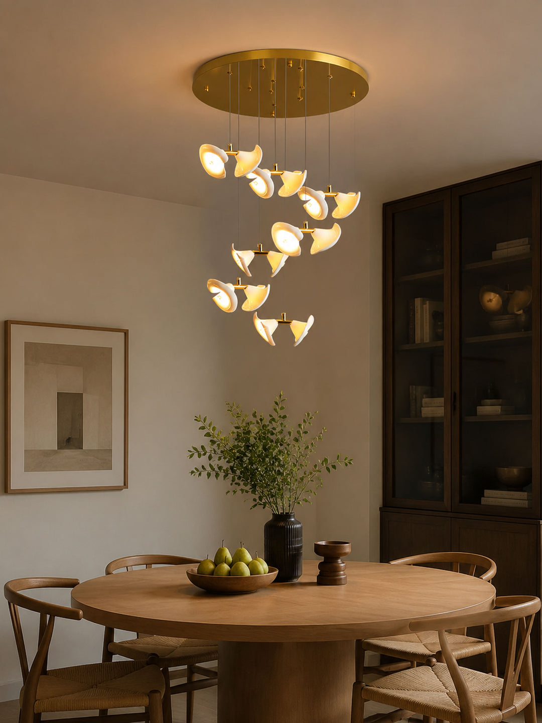Blossom Double Horn Chandelier - Vakkerlight
