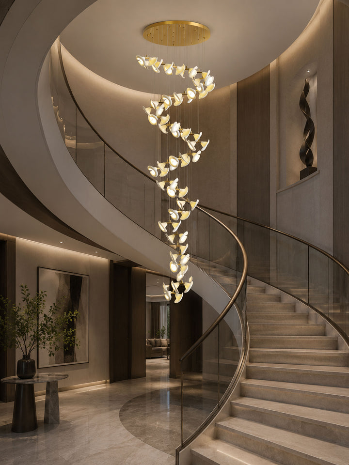Blossom Double Horn Chandelier - Vakkerlight