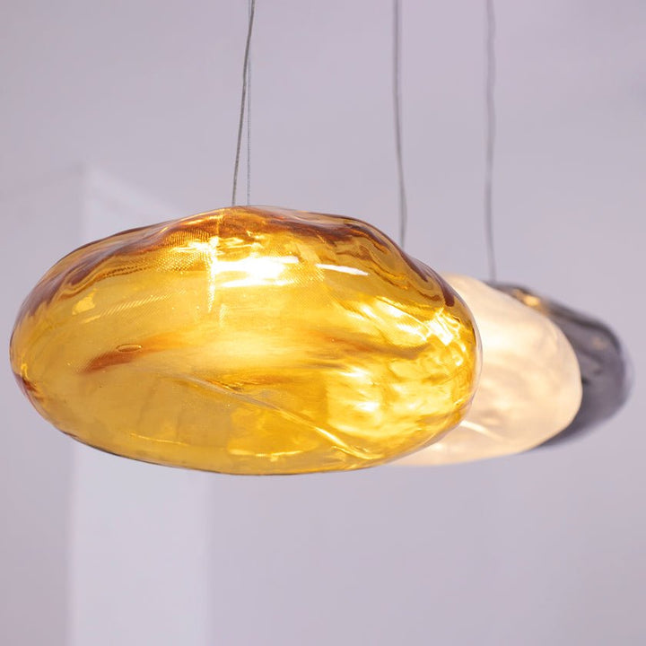 Blown Glass Mesh Pendant Light - Vakkerlight