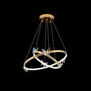 Blue Butterfly Chandelier - Vakkerlight