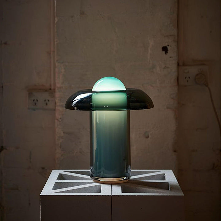 Glass Mushroom Table Lamp - Vakkerlight