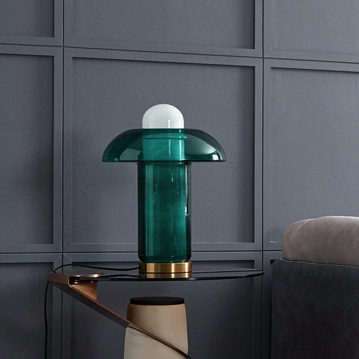 Glass Mushroom Table Lamp - Vakkerlight