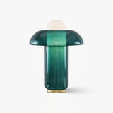 Lampe de Table Champignon en Verre