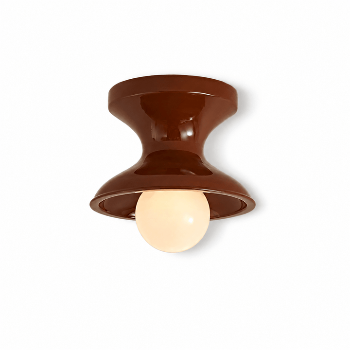 Bobbin Resin Flush Mount Light - Vakkerlight